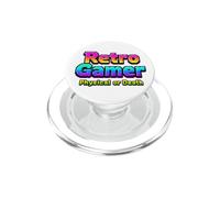 Disque Physique rétro Gamer ou Death PopSockets PopGrip pour MagSafe