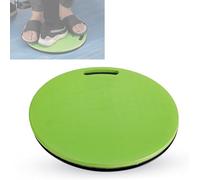 Disque pivotant de transfert de patient, dispositif antidérapant de transfert de poids et d'aide à la mobilité d'un diamètre de 15 pouces avec rotation à 360 degrés pour les virages, les transferts et