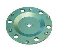 Disque plateau de ponçage diamant PCD pour époxy, peinture latex - Ø 150 mm - IMER - 910085200