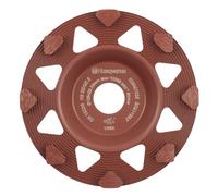 Disque plateau diamanté de ponçage pour béton dur et béton extrêmement dur HX Edge 4 - Ø 180 mm - HUSQVARNA - 529857080