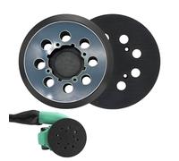 Disque Poncage 125mm,Lot de 2 patins de Plateau Ponceuse, Disque Ponceuse 125mm,Ponçage Orbital de 125mm pour Dwe6421 6421K DWE6423 6423 6423K DCW210B - 4 trous de vis