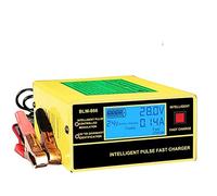 Disque Poncage Beton,Disque Beton Chargeur de Batterie Voiture 12V 24V 12A 10A Repair d'impulsion for la Batterie Moto Gel Sec Humide(2)