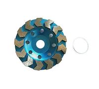 Disque Poncage Beton,Meule Diamant 125mm diamant Segment Broyage Feuille Roue Béton Marbre Granit coupe disque