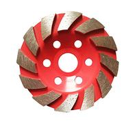 Disque Poncage Beton,Meule Diamant Disque de meulage la gobelage broyage 125 mm diamant pour accessoires moulin à angle 37md(105mm)