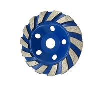 Disque Poncage Beton,Meule Diamant Disque de meulage la gobelage broyage 125 mm diamant pour accessoires moulin à angle 37md(125mm)