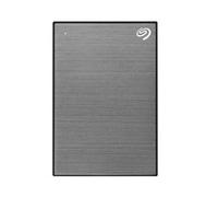 Seagate One Touch 5To, Disque Dur Externe Portable, chiffrement matériel par mot de passe, PC, Notebook & Mac, USB 3.0, Space Gray, Services Rescue inclus (STKZ5000404)