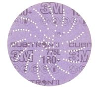 Disque pour film 3M Cubitron II Hookit 775L, 203 mm, 240+, multihole x500 morceau