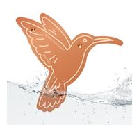 Disque Purificateur pour Bain d'Oiseaux en Cuivre, Support sécurisé à trois points, compatible universel, cuivrée abreuvoir à oiseaux, Cour, jardin, terrasse, pelouse, fontaines et récipients d'eau
