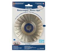 Disque-râpe pour meuleuse (Ø 125 x al. 22,2 mm), piqûre moyenne 2,0 mm