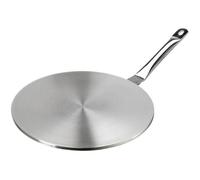 Disque relais induction - DELAMAN - 20cm - Inox - Adaptateur pour plaques induction - Gris