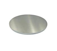 Disque rond en aluminium, plaque ronde en aluminium, diamètre 50mm, 80mm, 120mm, épaisseur 0.5mm - 6mm, découpé au Laser, 1 pièce(Thick 5mm,Dia 80mm)