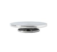 Disque rotatif en alliage d'aluminium et céramique pour poterie artisanale, plateau tournant double face