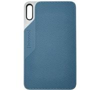 Disque SSD externe Intenso TX100 1 To Gris et Bleu Gris et Bleu, plastique caoutchouté G