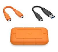Disque SSD Externe La Cie Rugged 500 Go Orange Orange G