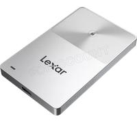 Disque SSD externe Lexar TouchLock - 512Go (Argent)