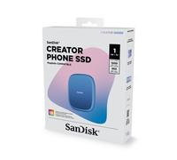 Disque SSD Externe SanDisk® Creator Phone 1 To Bleu
