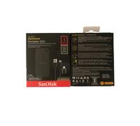 Disque SSD Externe SanDisk Extreme 1To USB 3.1 Noir Antichoc IP55