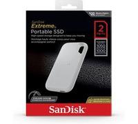 Disque SSD externe SanDisk Extreme 2 To Blanc Blanc