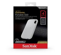 Disque SSD externe SanDisk Extreme 4 To Blanc
