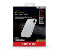 Disque SSD externe SanDisk Extreme Portable SDSSDE61W1TO 1 To Blanc USB 3.2 Gen 2
