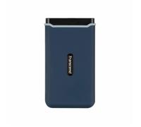 Disque SSD externe TRANSCEND ESD370C - 500 Go - USB 3.2 Gen 2 (USB-C) - Bleu marine