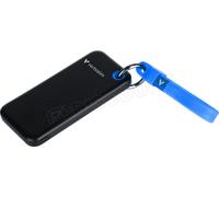 Disque SSD externe Verbatim Pocket - 512Go (Noir/Bleu)