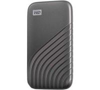WD My Passport SSD 2 To Disque SSD Externe, Portable SSD, des vitesses allant jusqu'à 1050 Mo/s en lecture, 1000 Mo/s en écriture, USB-C, Compatibilité avec PC, Xbox et Playstation, Gris sidéral