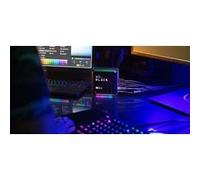 WD_BLACK D50 1 To Game Dock, (2 x Thunderbolt 3, Display Port 1.4, 2 xUSB-C, 3 x USB A, entrée/sortie audio et Gigabit Ethernet Éclairage RVB personnalisable) Noir