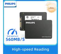 Disque SSD grande capacité et haute performance PHILIPS. Dites adieu aux ralentissements et profitez d'une expérience ultra-rapide. Il est simple et pratique à brancher et à utiliser, parfaitement ada
