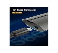 Disque SSD HIKSEMI SSD Externe Black T300S 2TO USB 3.2 Type C 500/560 MB/s