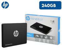 Disque SSD HP S650 240 Go Sata - 2,5" pour Laptop, Desktop, NVR et DVR