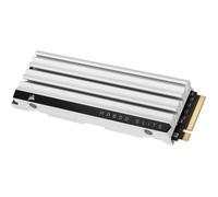 Corsair MP600 Elite 2 to M.2 PCIe Gen4 x4 NVMe SSD - Optimisé pour PS5 - Dissipateur Thermique Inclus - M.2 2280 - Lecture Séquentielle Jusqu'à 7 000 Mo/s - 3D TLC NAND Haute Densité - Blanc