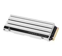 Disque Ssd Interne - Corsair - Mp600 Elite 1Tb Gen4 Pcie X4 Nvme M.2 Ssd Optimisé Pour Ps5 Avec Dissipateur Lp - Blanc Blanc G