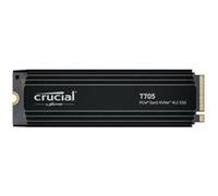 Disque SSD Interne Crucial® T705 1 To Noir avec dissipateur thermique Noir