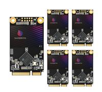 Disque SSD interne Gamerking MSATA 64 Go haute performance pour ordinateur de bureau et portable - Pack de 5 unitιs [64 Go (5 disques) MSATA]