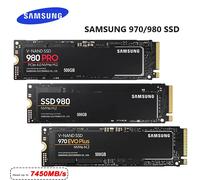 Disque SSD interne Samsung M2 NVMe 500 Go 990 PRO 250 Go, disque dur HDD 980 1 To, 980 PRO M.2, 970 EVO Plus 2 To pour ordinateur portable