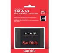 Disque SSD Interne SanDisk® SSD Plus 500 Go Noir Noir