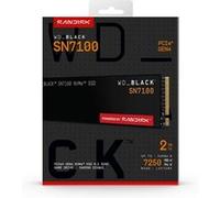 Western Digital Black Sn7100 2Tb M.2 Pcie Nvme Ssd/Solid State Drive Noir Taille unique Unisex