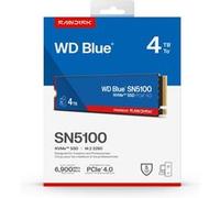 Disque SSD Interne SanDisk WD Blue SN5100 2 To Bleu, Rouge, Blanc et Noir