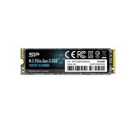 Disque SSD Interne - Silicon Power - P34A60 512Go - NVMe PCIe Gen3x4 M.2 Lecture Écriture 2200 1600 Mo/s