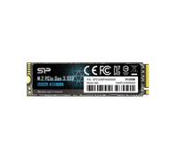 Disque SSD Interne - Silicon Power - P34A60 512Go - NVMe PCIe Gen3x4 M.2 Lecture Écriture 2200 1600 Mo/s