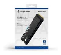 Disque SSD Interne WD_BLACK SN850 NVMe 2 To sous licence officielle pour consoles PS5 Noir