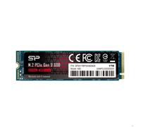 Disque SSD M.2 NVMe PCIe Gen 3x4 , 1To , Serie P34A80 , Vitesse de lecture 3400 Mo/s - SILICON POWER