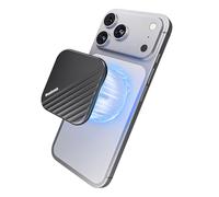 Disque SSD magnétique portable 512 Go, mince et petit, 4K 120 fps ProRes HDR Record&Store, jusqu'à 2000 Mo/s, disques SSD externes, stockage externe pour iPhone, SSD MagSafe pour iPhone 15/16/17