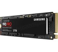 Disque SSD Samsung 990 Pro 2To - NVMe M.2 Type 2280