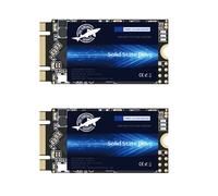 Disque SSD SATA M.2 2242 512 Go Dogfish Ngff Disque dur interne haute performance pour ordinateur de bureau SATA III 6 Gb/s Paquet de 2 unités Pac