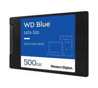 Disque SSD SATA WD Blue 3D NAND WDS500G2B0A - SSD - 500 Go - interne - 2.5" - SATA 6Gb/s