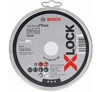 Disque Standard X-Lock Inox BOSCH 125x1 plat - Boîte de 10 - 2608619267 Or G