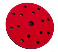 Disque Support 150mm 15 Trous pour Polissage | 15 trous d'aspiration, fixation rapide, pour idéal pour polissage humide sec, compatible ponceuses orbitales