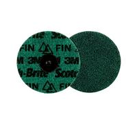 Disque Surface Conditioning de précision Scotch-Brite Roloc, PN-DR, très fin, TR, 101.6 mm, dévidoir pratique